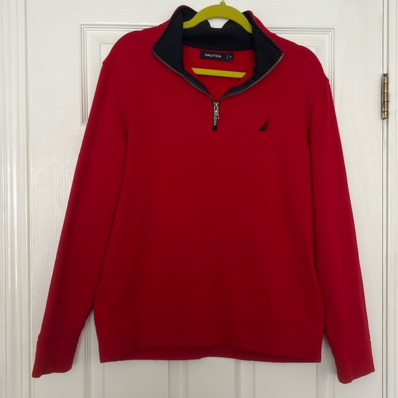 Men’s Nautica 1/4 Zip Sweatshirt - Picture 1 of 3